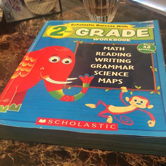 Edition Scholastic - 2nd Grade Workbook with Motivational Stickers - Picture 5 of 10